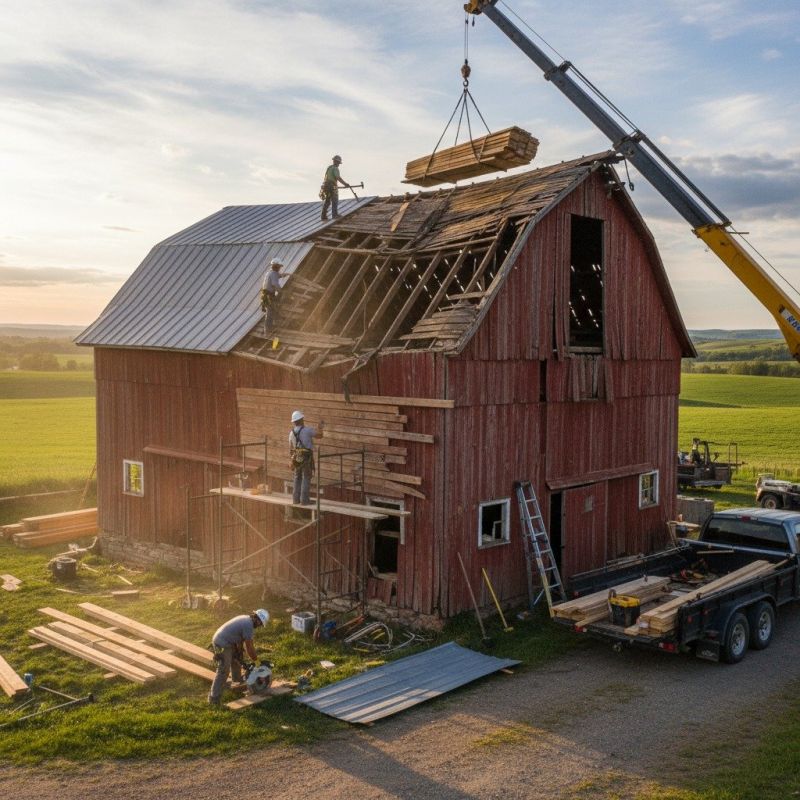 Barn Structural Repair in Overland Park, KS