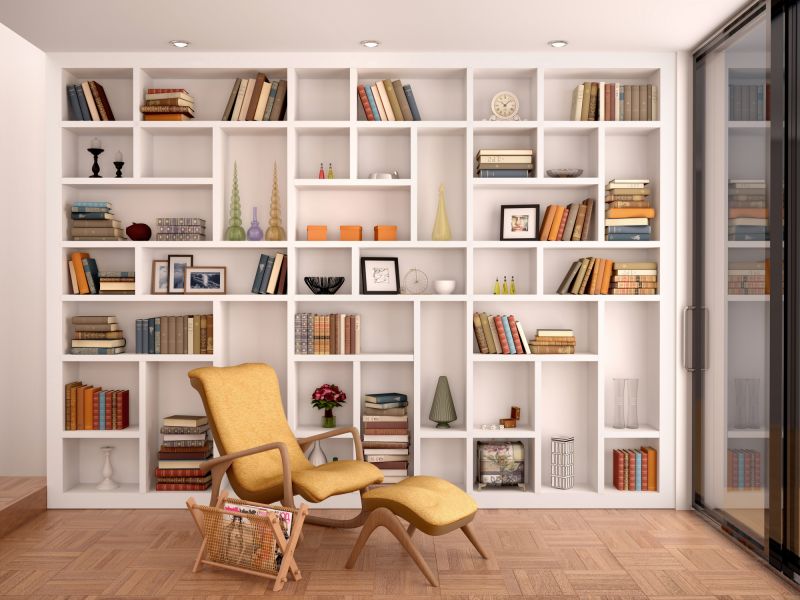 Built In Bookcase Installation in Frederick, MD