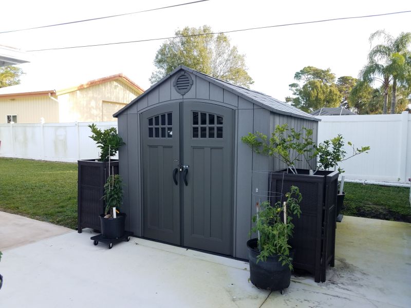 Cedar Shed Installation in Wilmington, NC