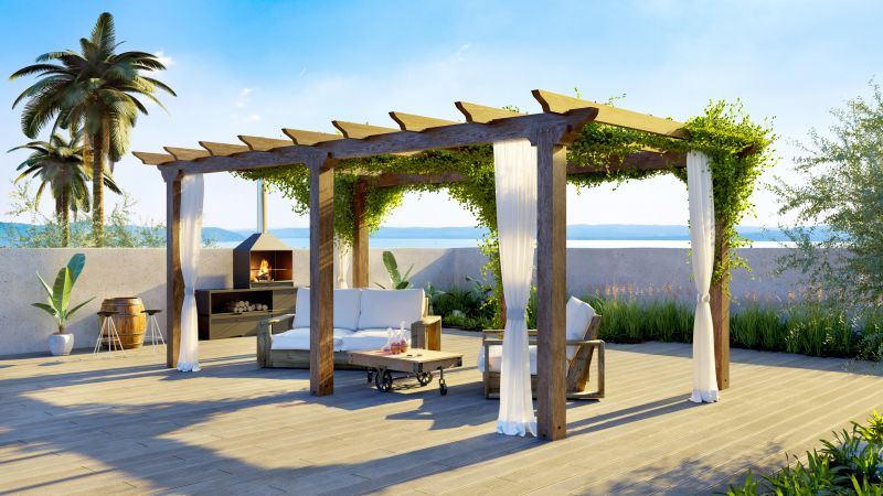 Hot Tub Pergola Installation in Kansas City, KS