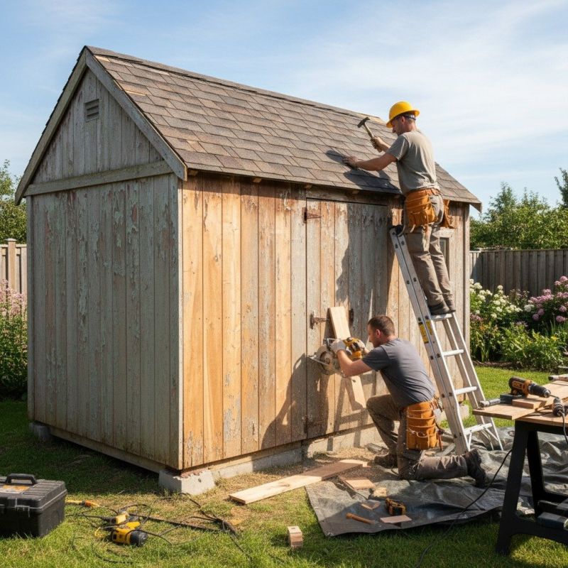 Shed Repair in Kansas City, KS